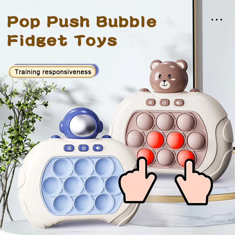 Pop Push Bubble LED Game Console™