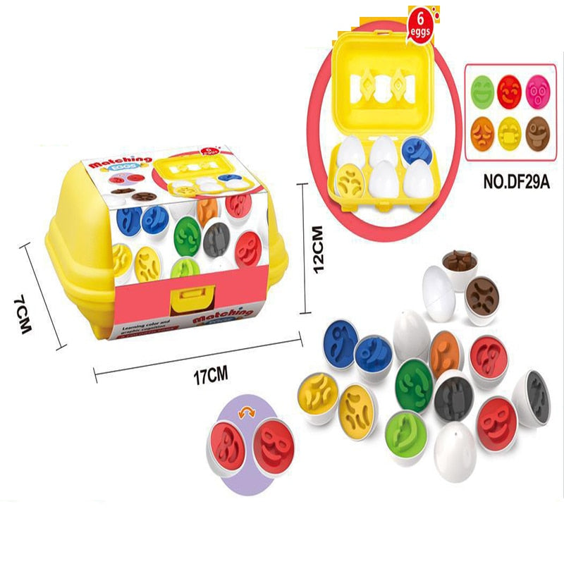Educational Shape Matching Eggs Toy™